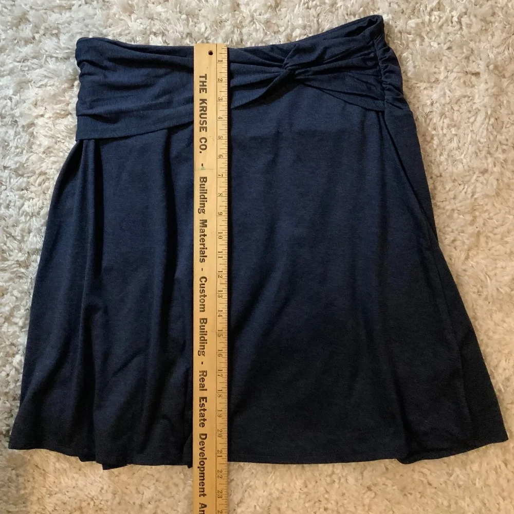Patagonia Blue L A line Midi Skirt Adventure Outdoor Sporty Normcore Minimalist